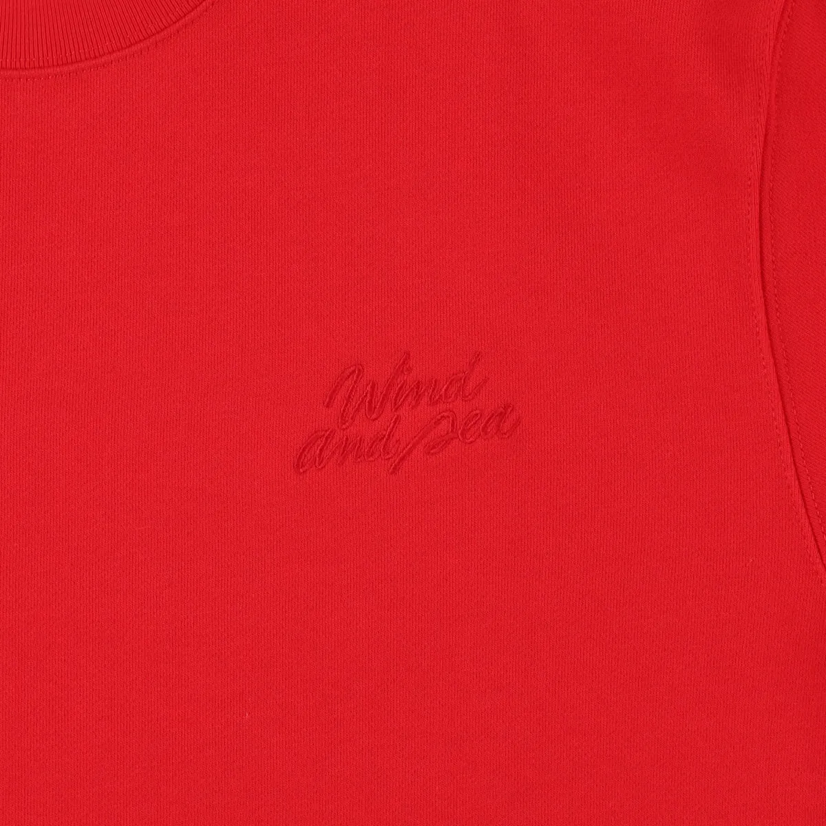 CREWNECK SWEATSHIRT / RED