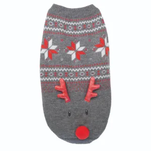 Cupid & Comet | Christmas Dog Dress-Up | Reindeer Light Up Jumper