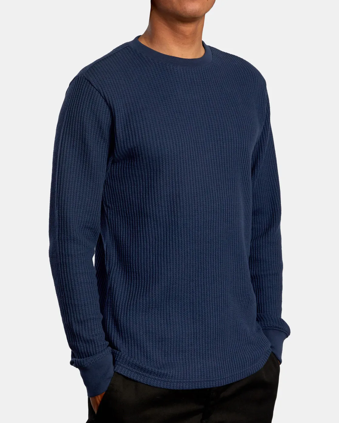Day Shift Long Sleeve Thermal Shirt - Navy