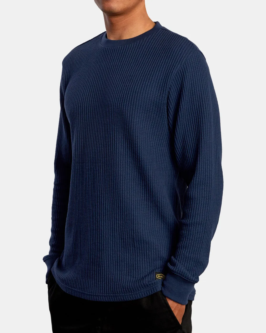 Day Shift Long Sleeve Thermal Shirt - Navy