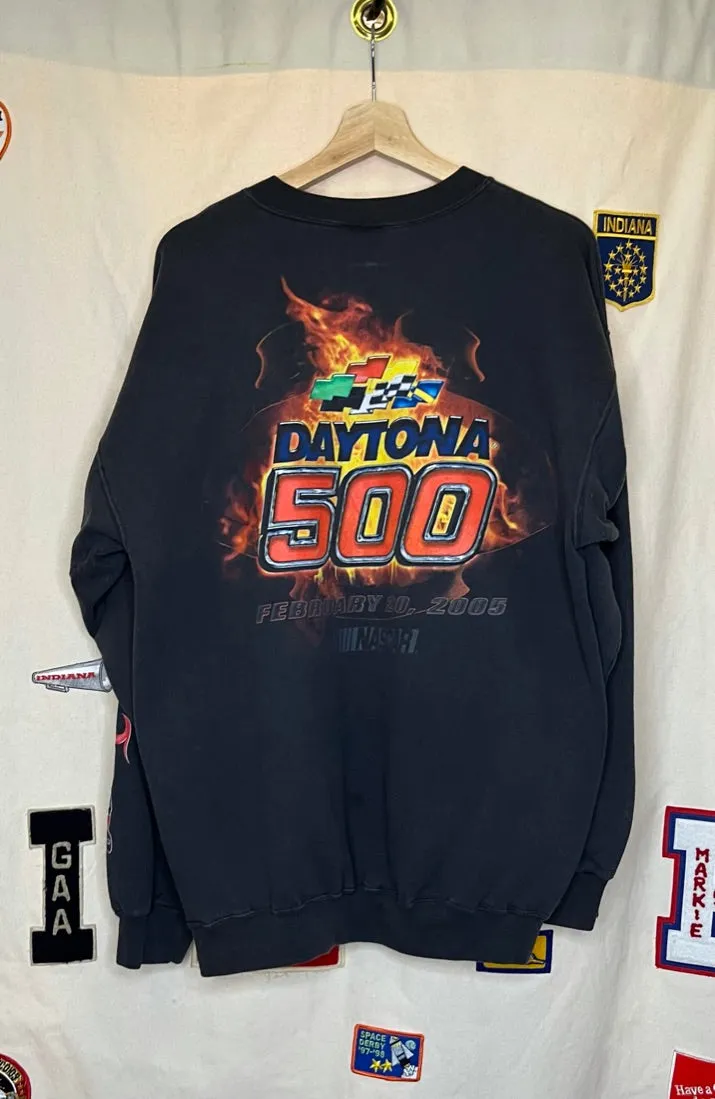 Daytona 500 Black Crewneck: L