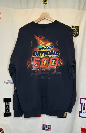 Daytona 500 Black Crewneck: L