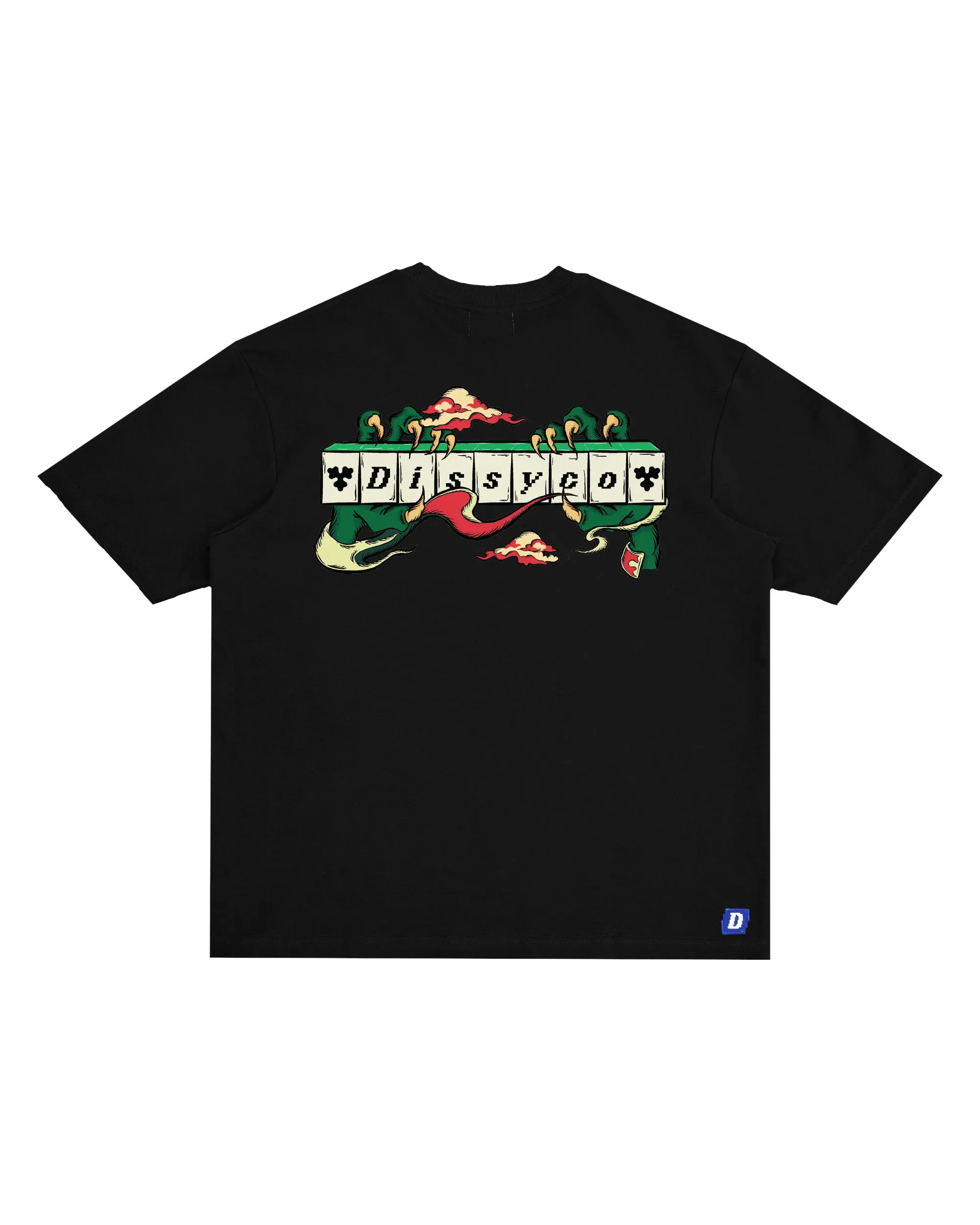 DISSYCO X CARLSBERG MAHJONG TEE (BLACK)