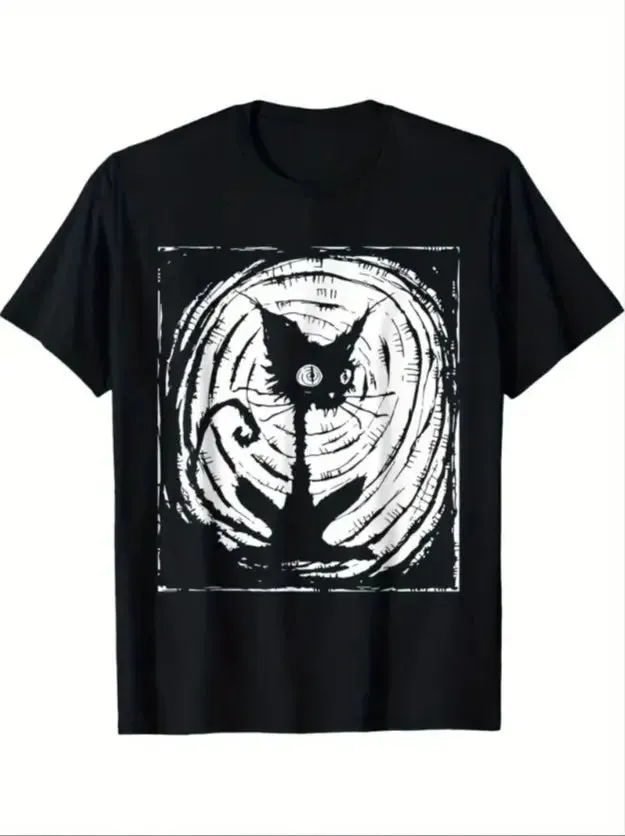 Disturbed cat shirt