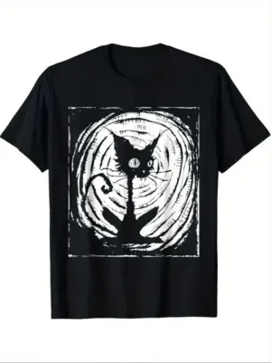 Disturbed cat shirt