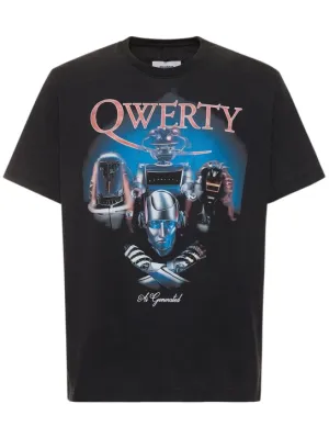 Doublet   Android print cotton t-shirt 