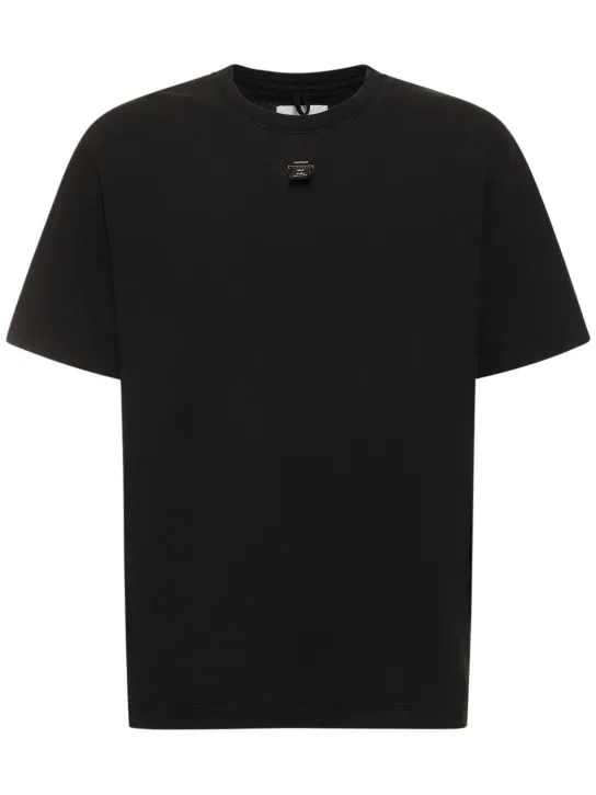 Doublet   SD card embroidery cotton t-shirt 