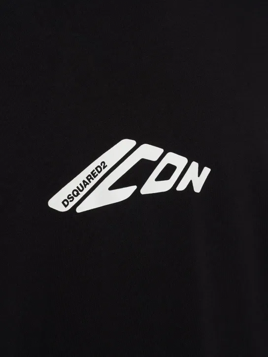 Dsquared2   Loose fit icon logo t-shirt 