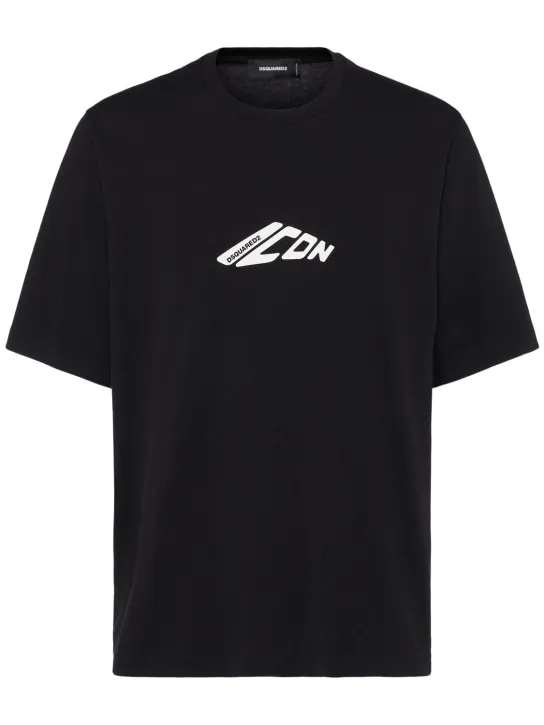 Dsquared2   Loose fit icon logo t-shirt 