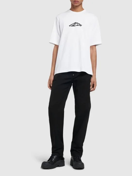 Dsquared2   Loose fit icon logo t-shirt 