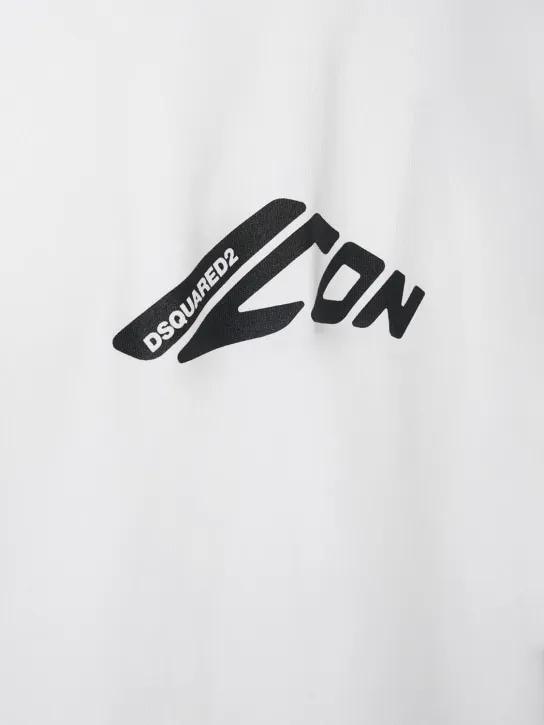 Dsquared2   Loose fit icon logo t-shirt 