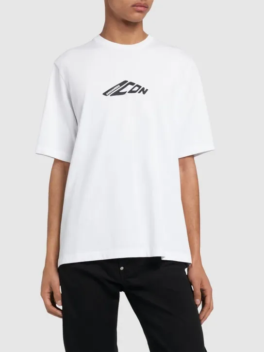 Dsquared2   Loose fit icon logo t-shirt 
