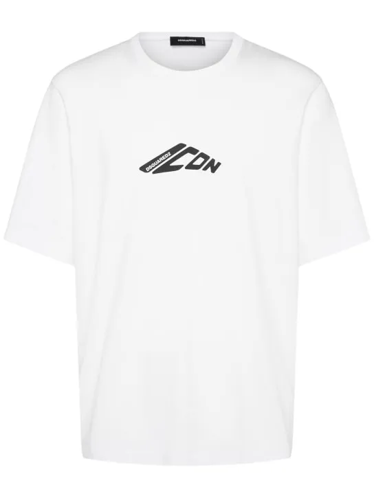 Dsquared2   Loose fit icon logo t-shirt 