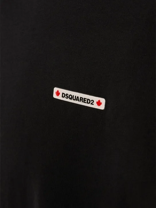 Dsquared2   Regular fit micro logo t-shirt 