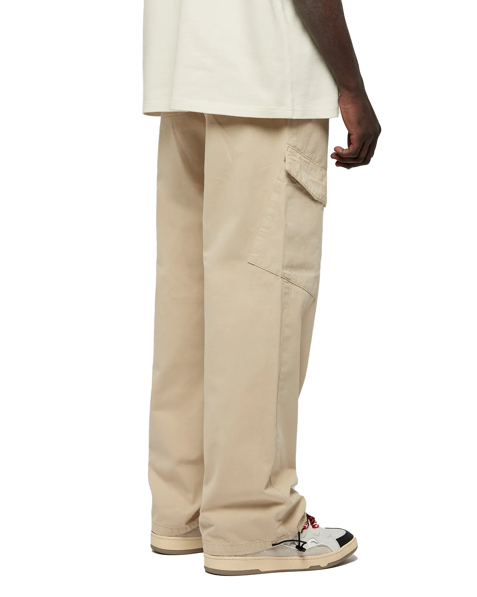 EightyFive Wide Cargo Pants beige