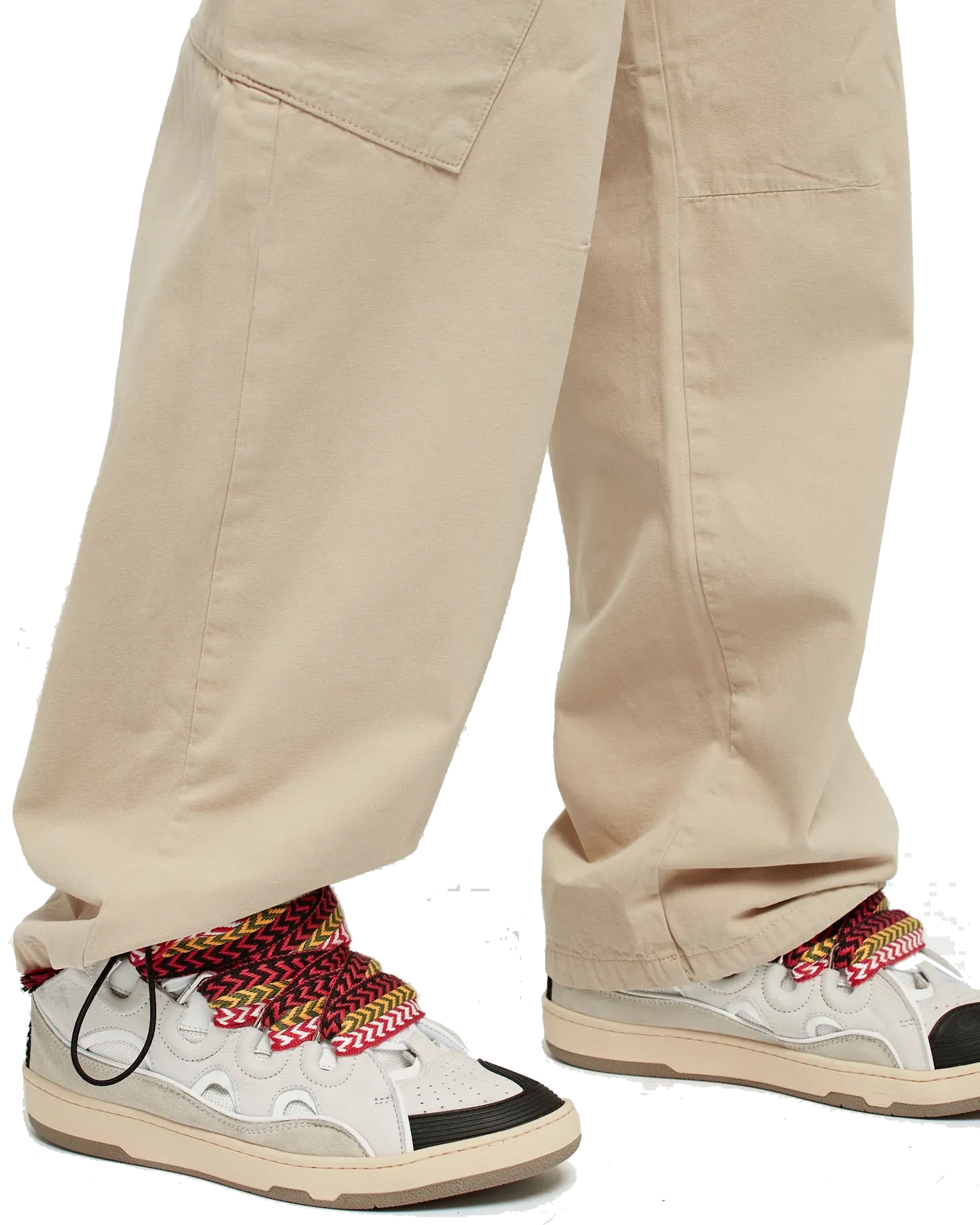 EightyFive Wide Cargo Pants beige