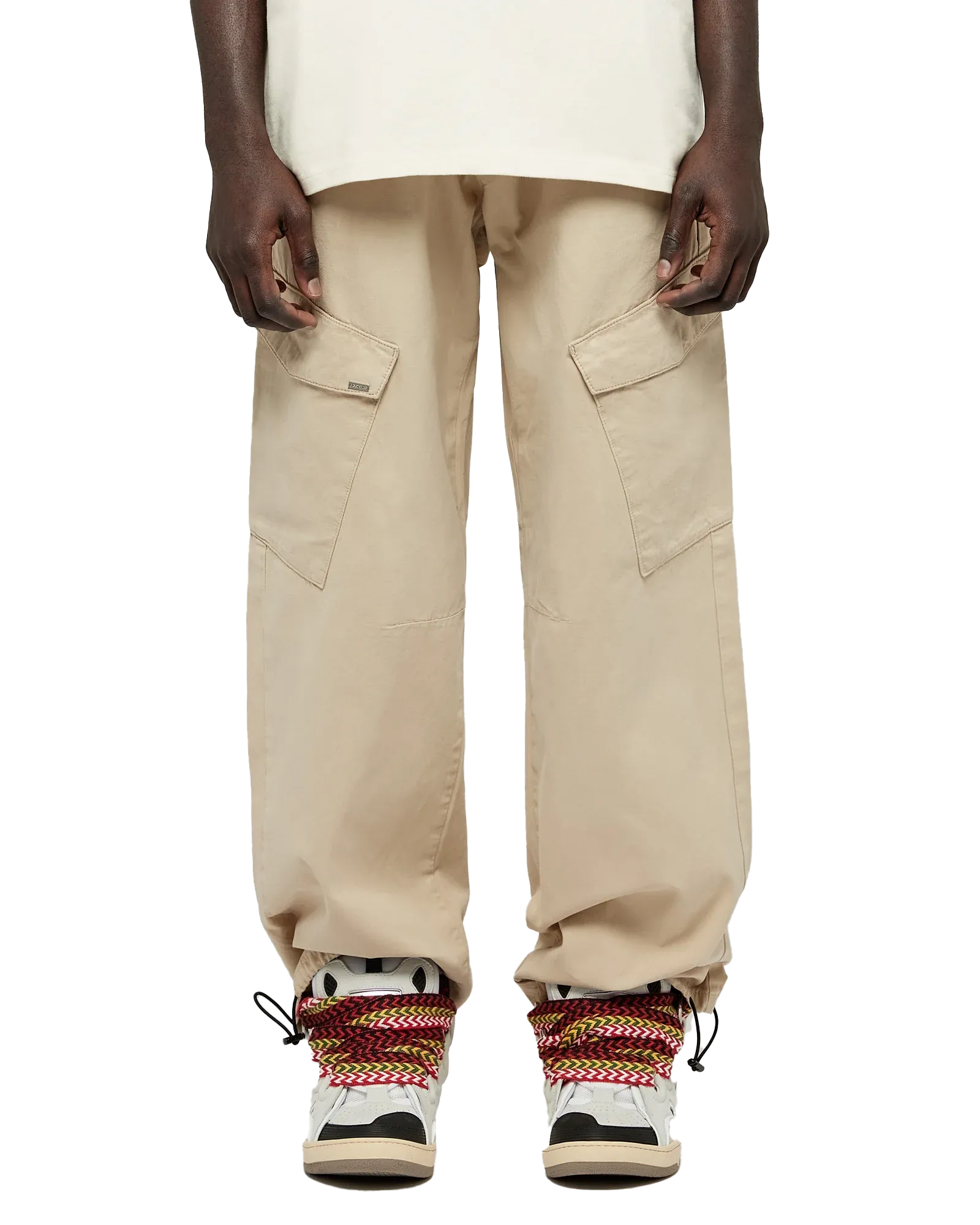 EightyFive Wide Cargo Pants beige