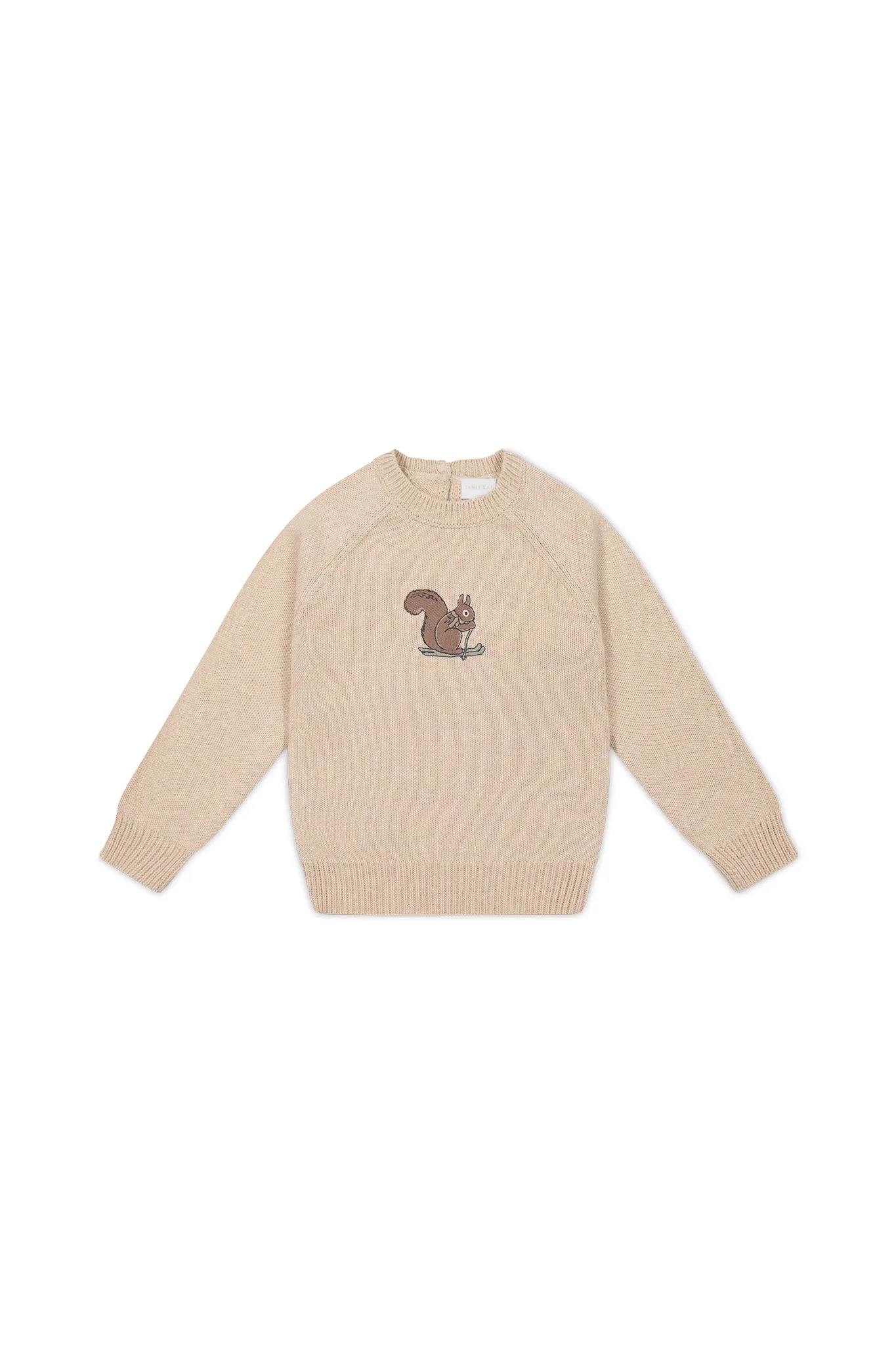 Ethan Jumper - Oatmeal Marle Woodland