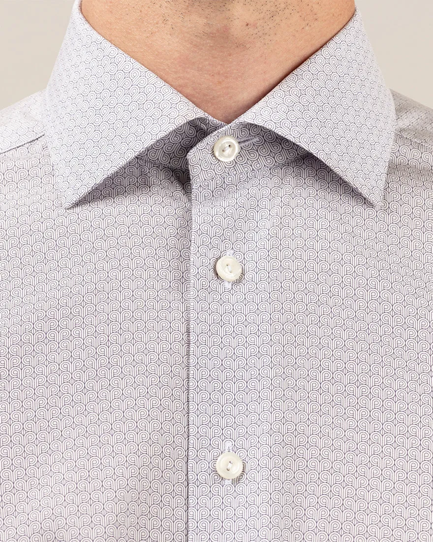 ETON 10000138127 BLUE SLIM SC SHIRT
