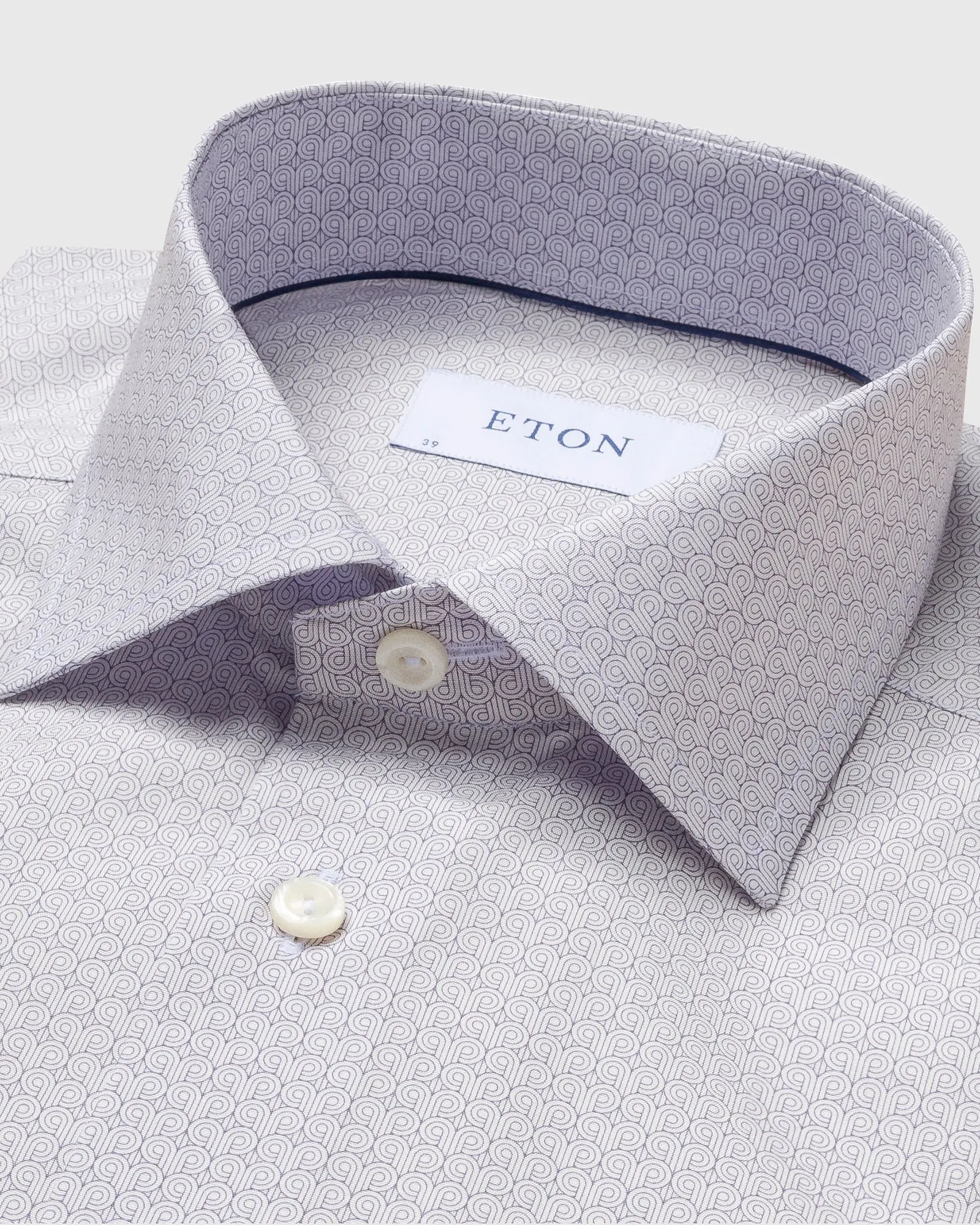 ETON 10000138127 BLUE SLIM SC SHIRT