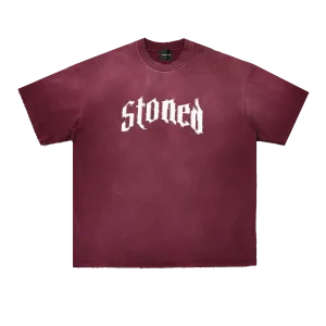 Euphoria : Washed Tee Maroon