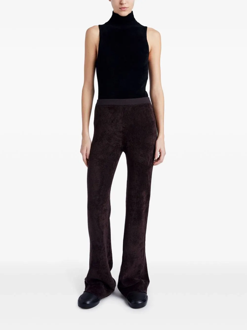 Evie Knit Pant in Hickory
