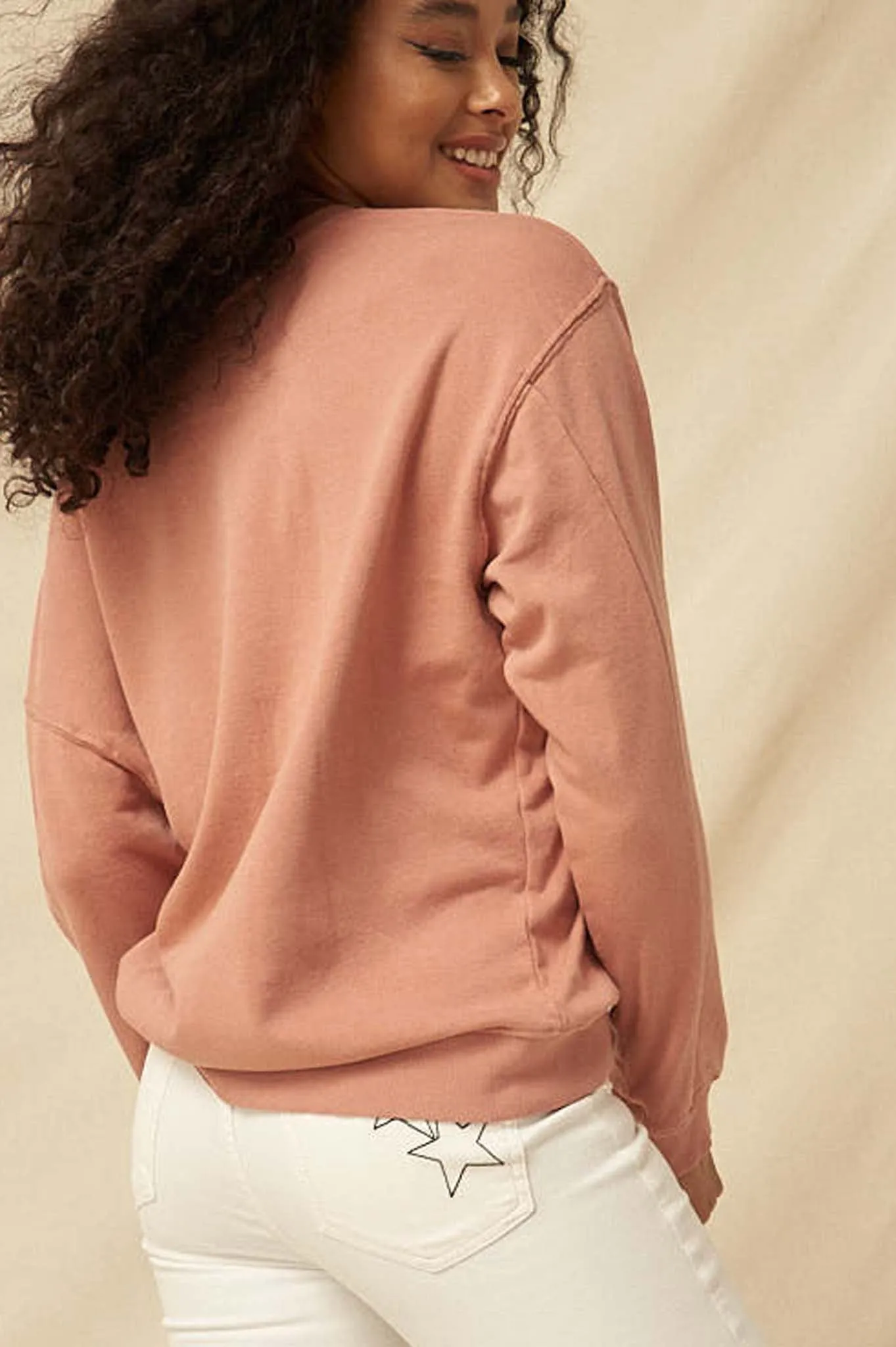 Forest Adventure Garment-Dyed Graphic Sweatshirt