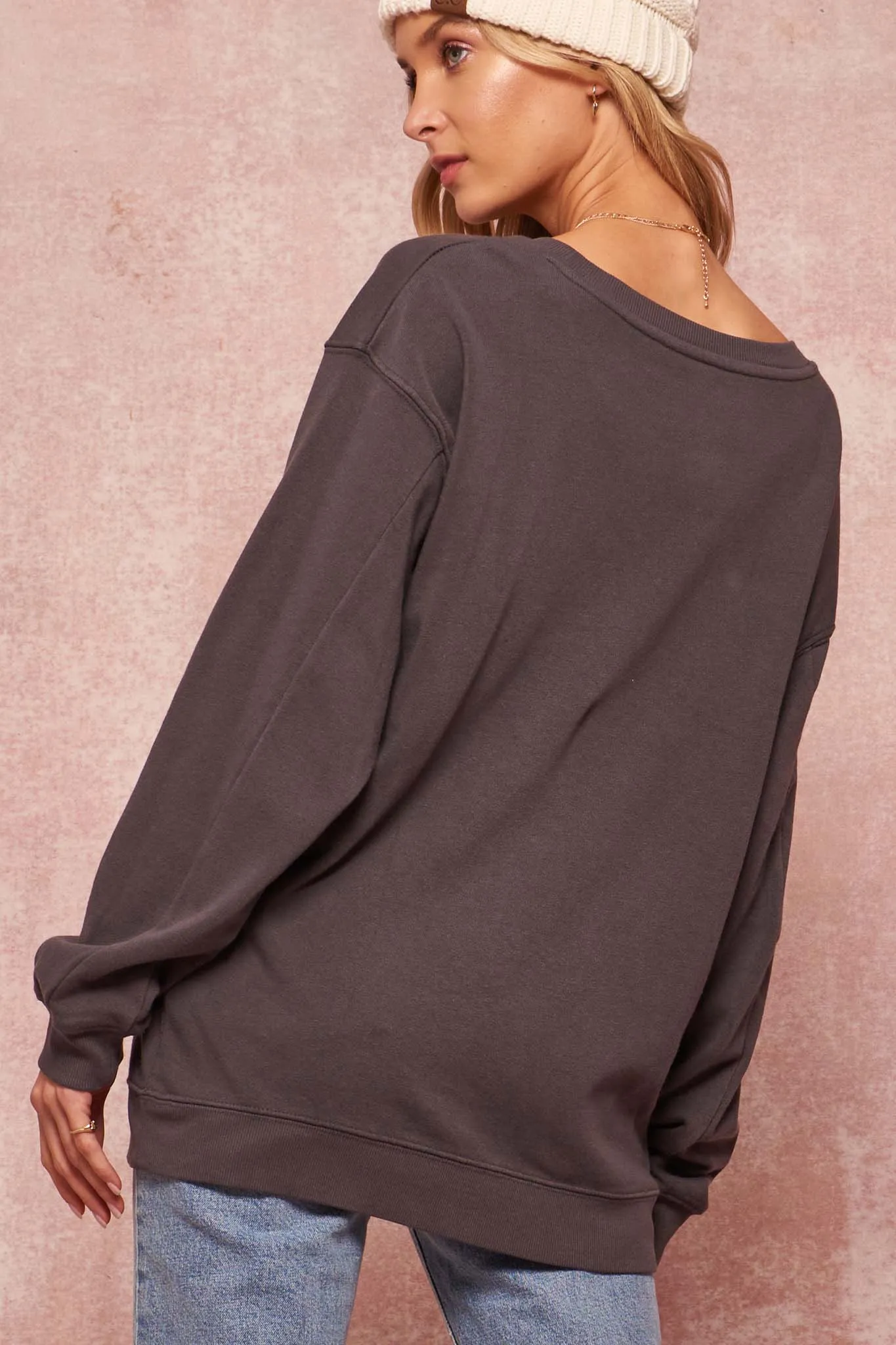 Forest Adventure Garment-Dyed Graphic Sweatshirt