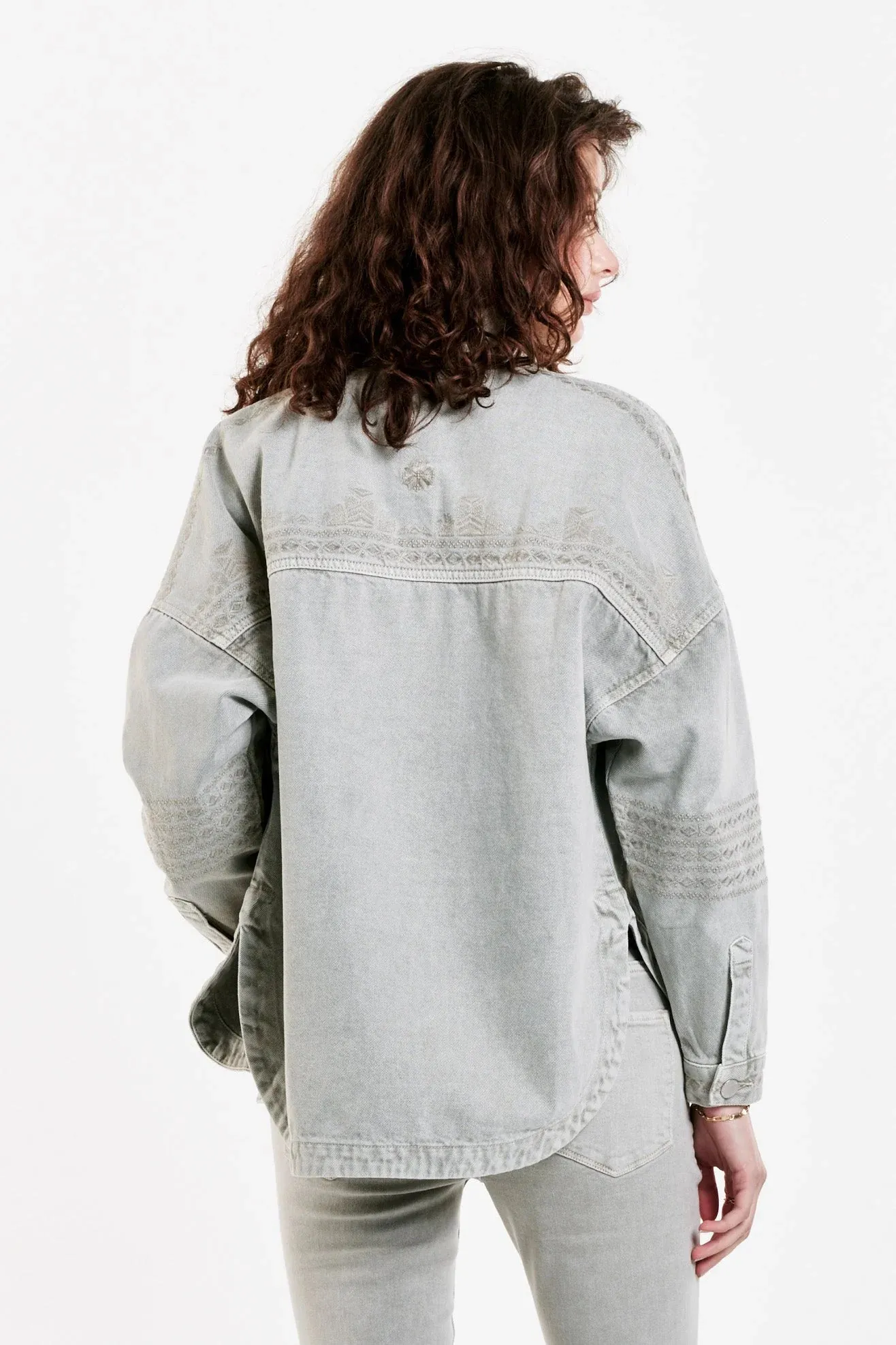 Gina Jacket-Oyster Gray