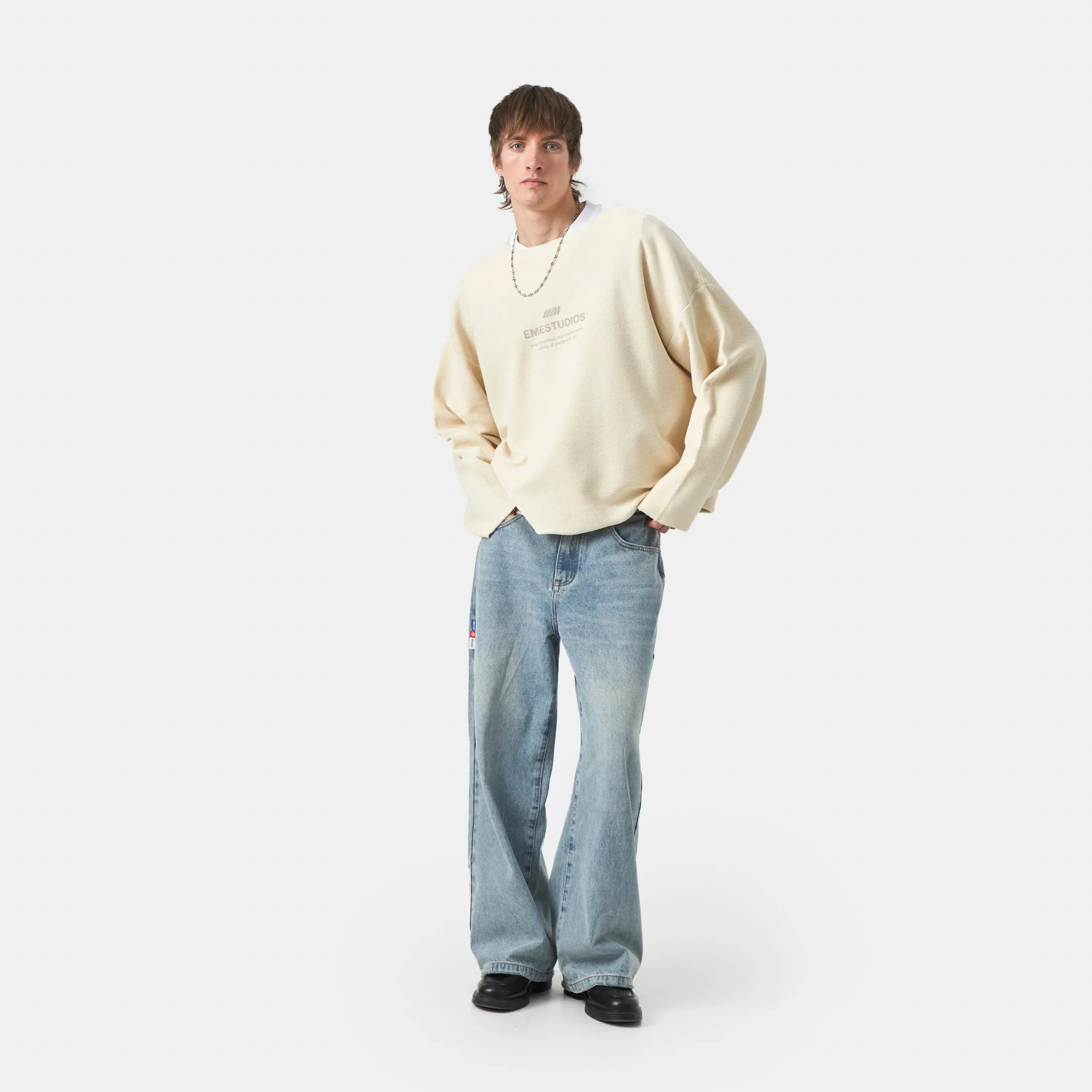 Gloire Reverse Mockneck