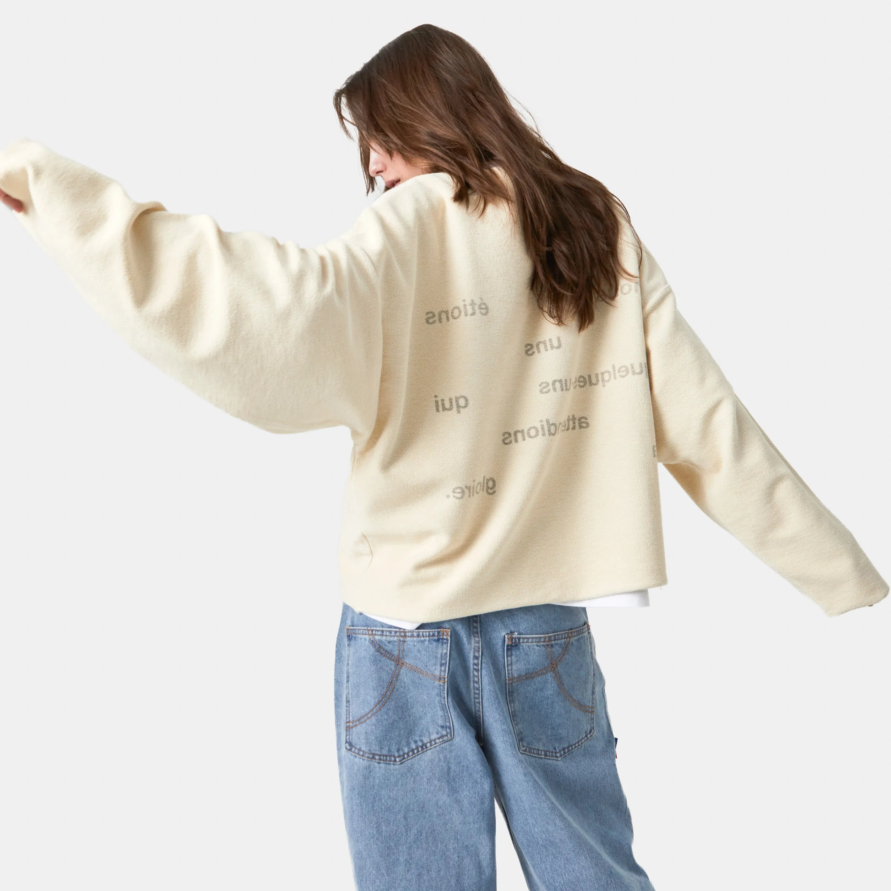 Gloire Reverse Mockneck