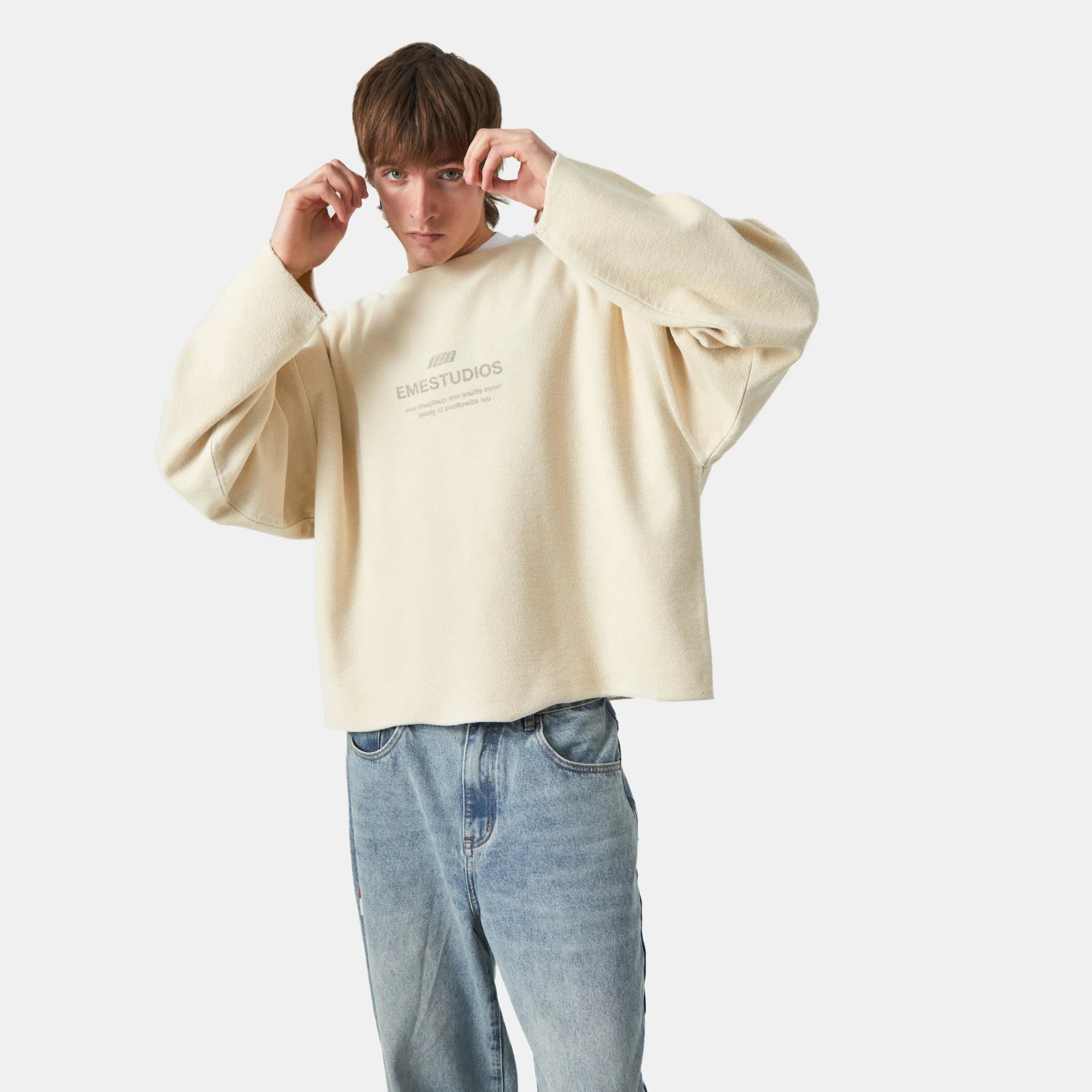 Gloire Reverse Mockneck