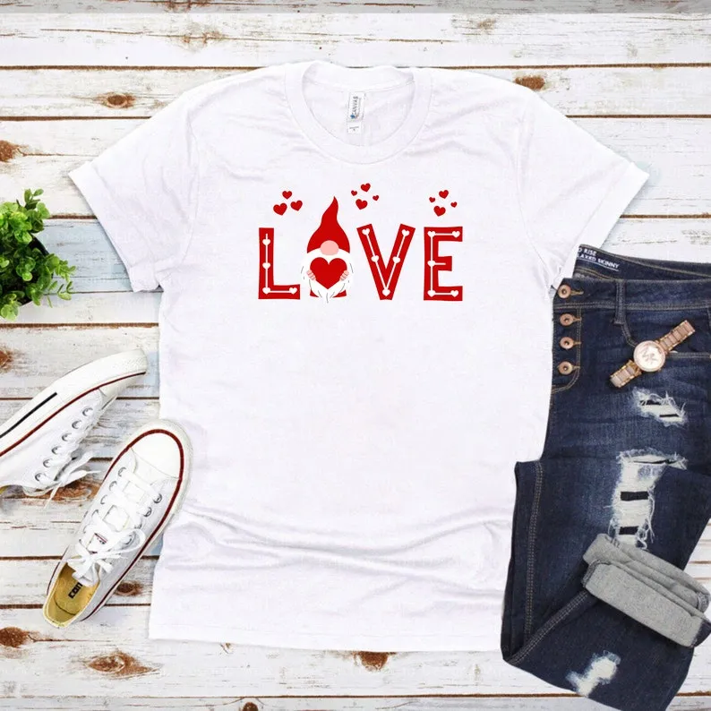 Gnomes Valentines Day T-Shirt
