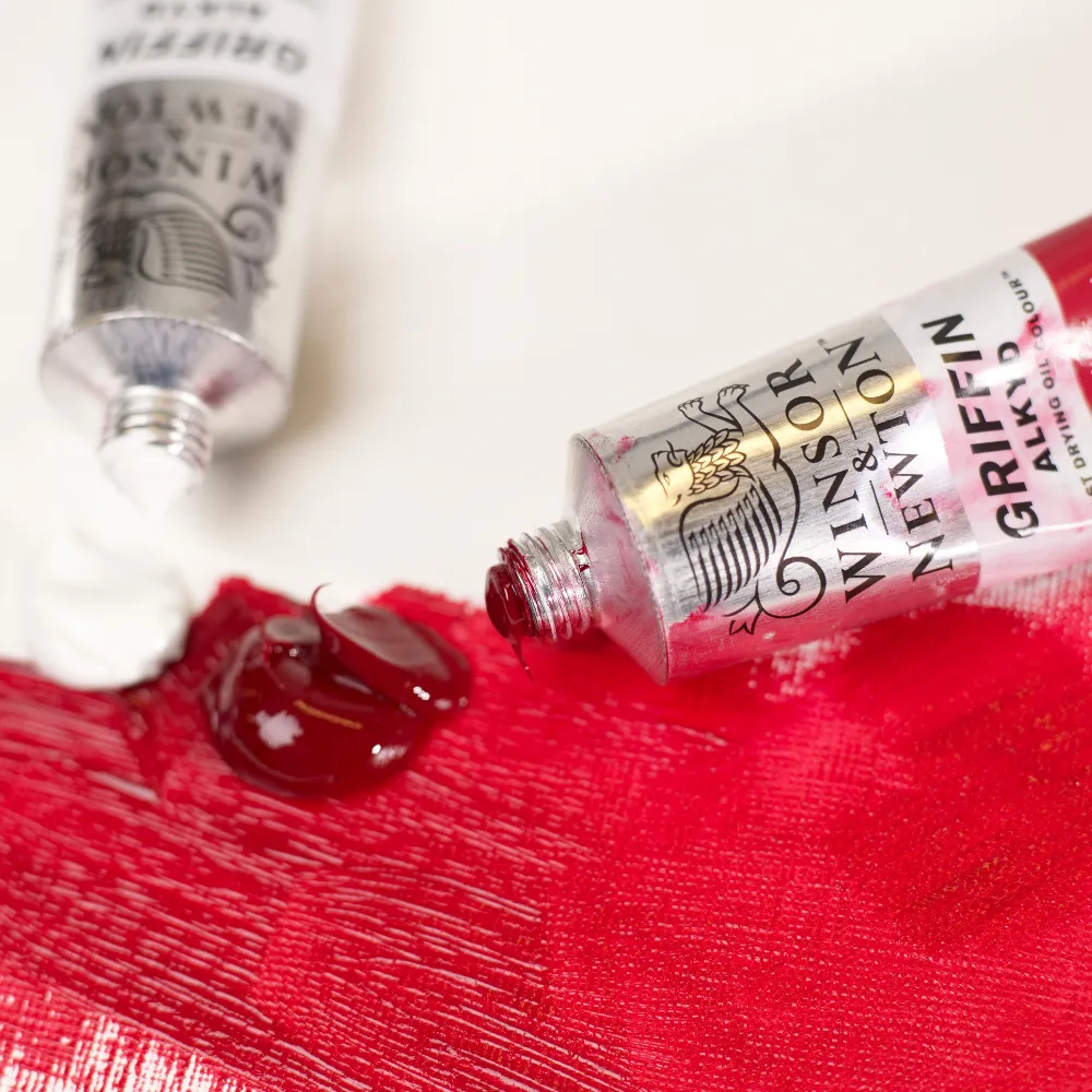 Griffin Alkyd Fast Drying Oil Colour - Cadmium Red Deep Hue