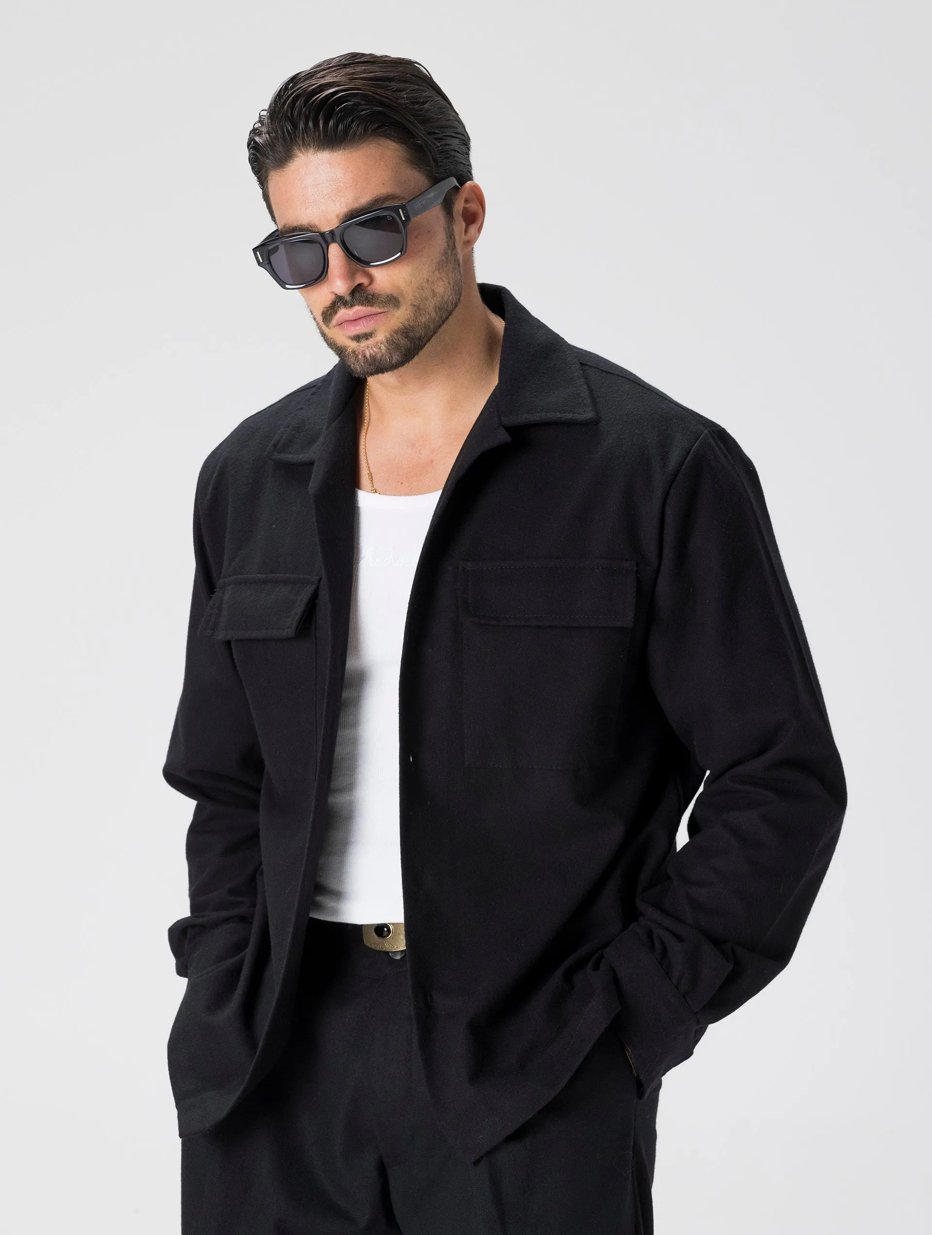 HARUKI FLANNEL OVER SHIRT