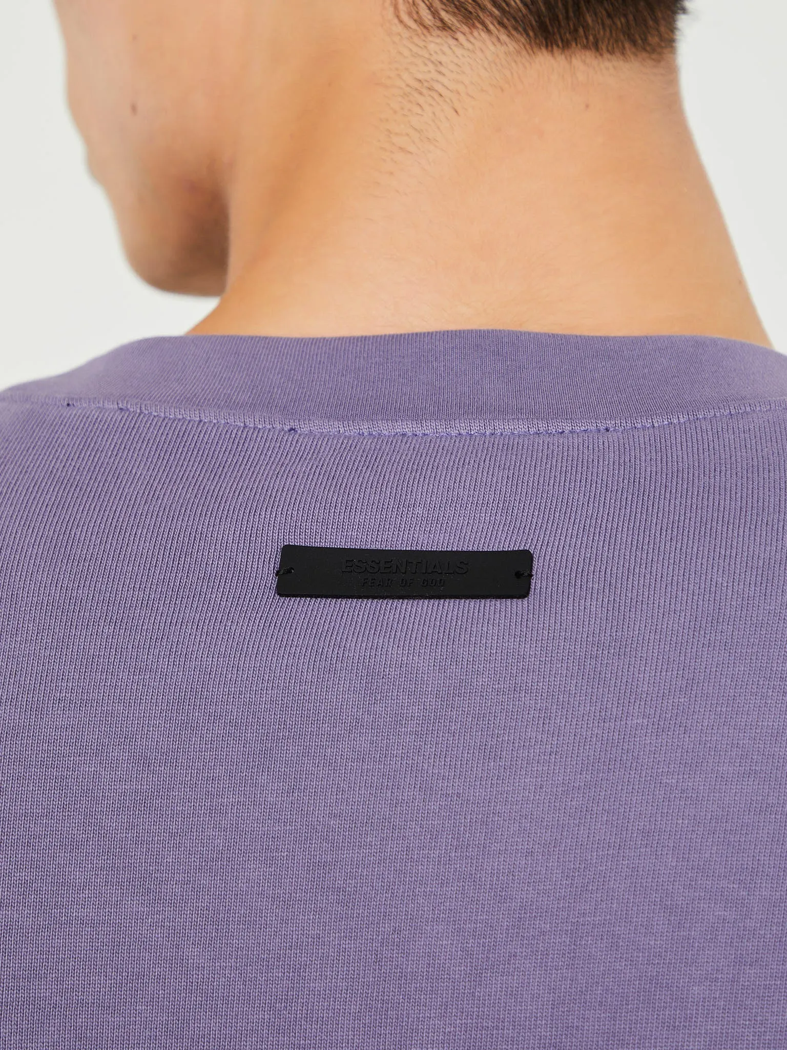 Heavy Crewneck T-Shirt in Lavender