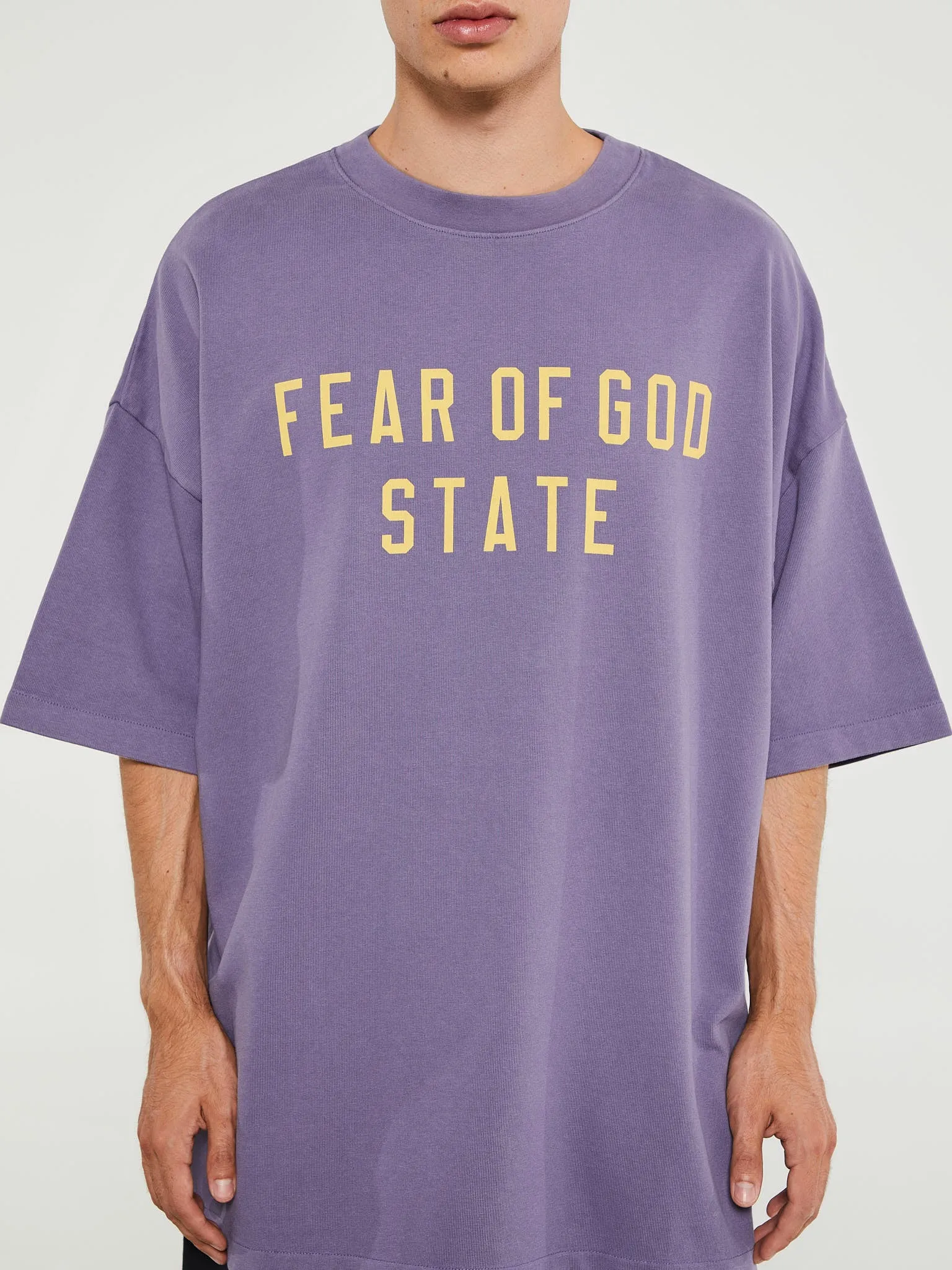 Heavy Crewneck T-Shirt in Lavender