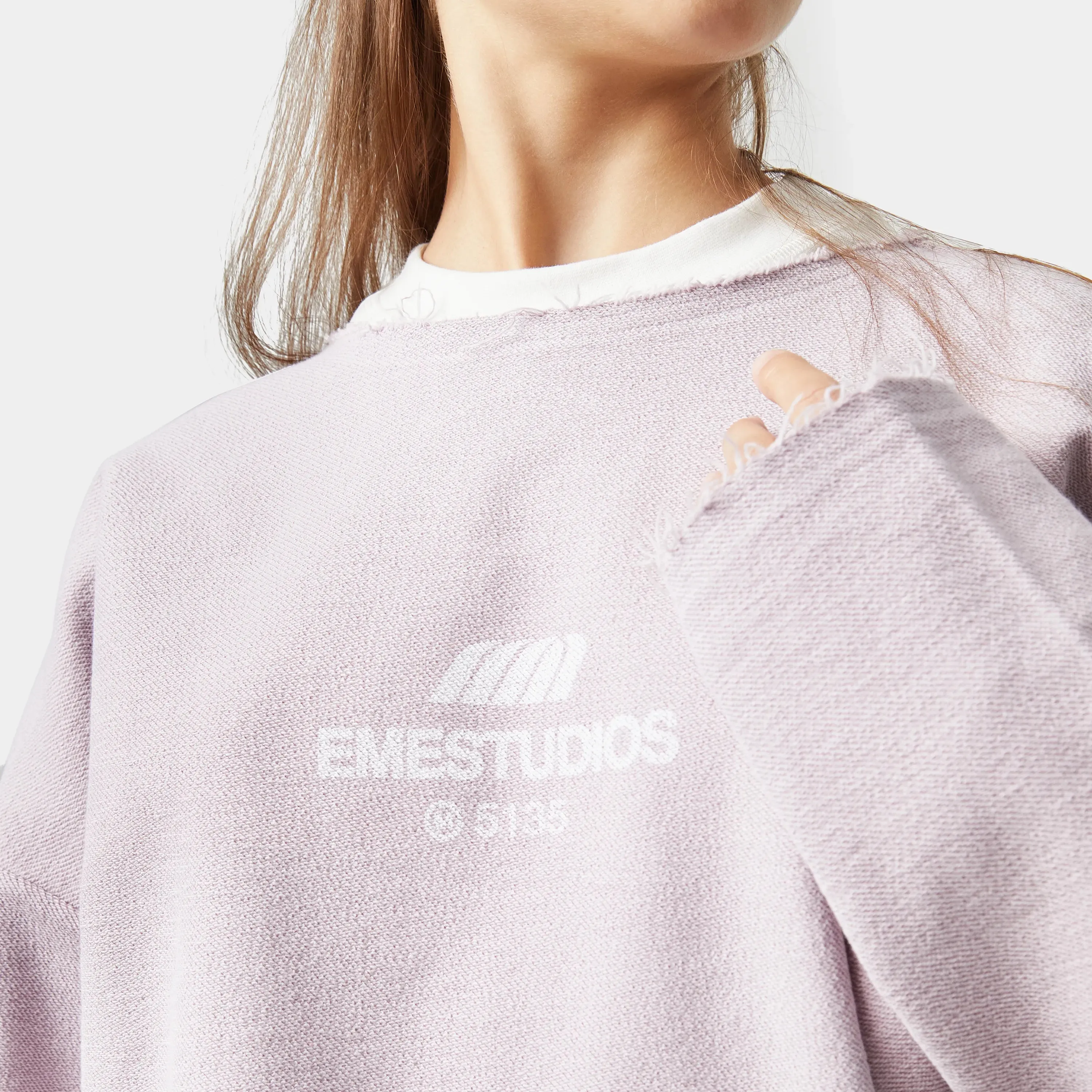 Hectic Calcite Reverse Crewneck