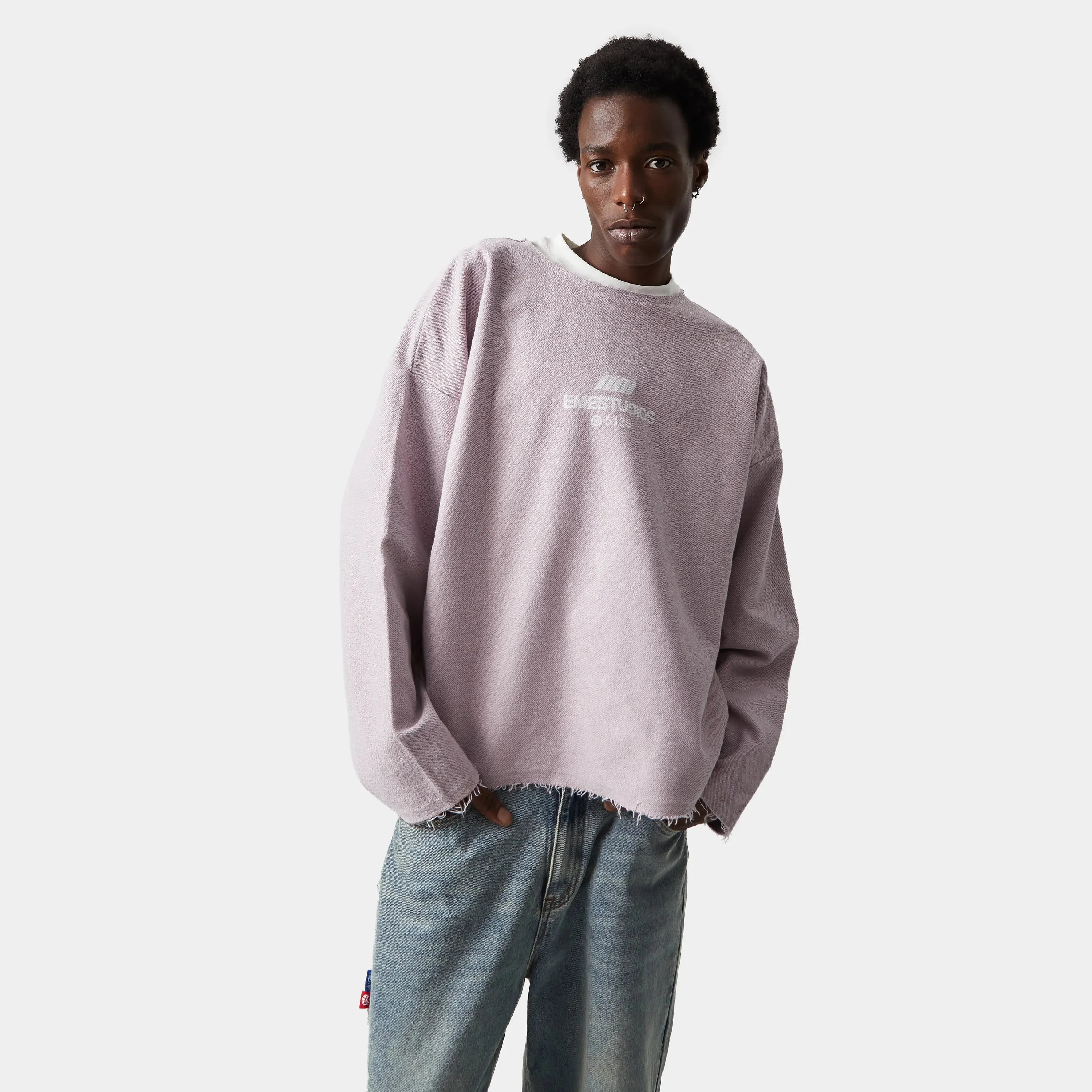 Hectic Calcite Reverse Crewneck