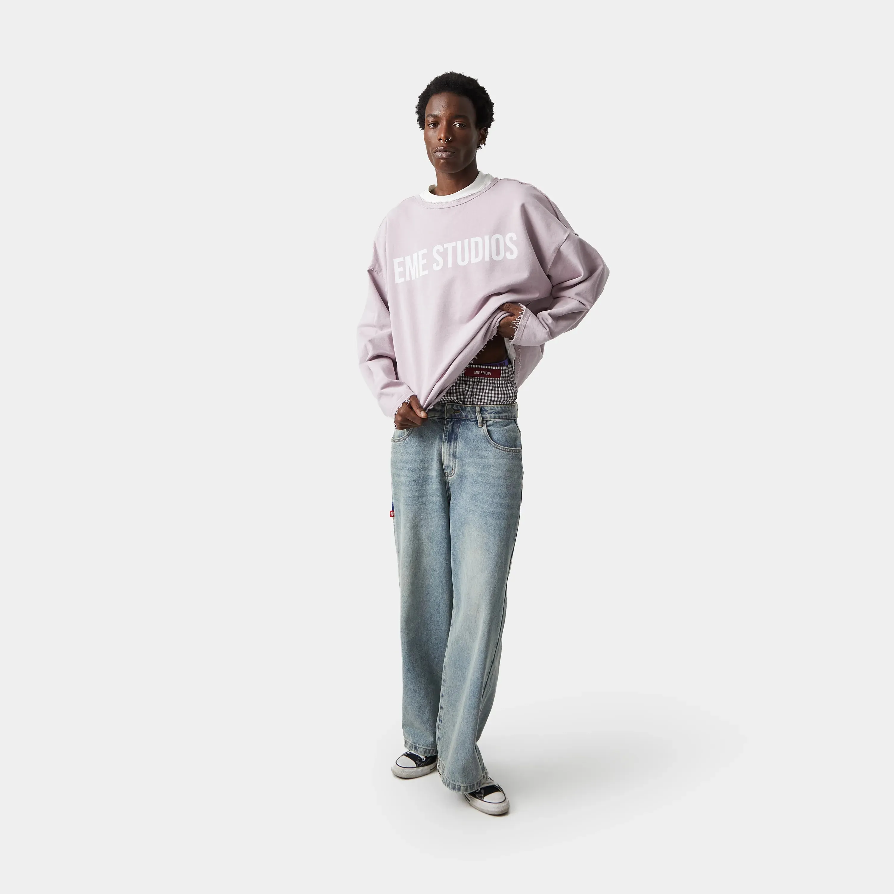 Hectic Calcite Reverse Crewneck