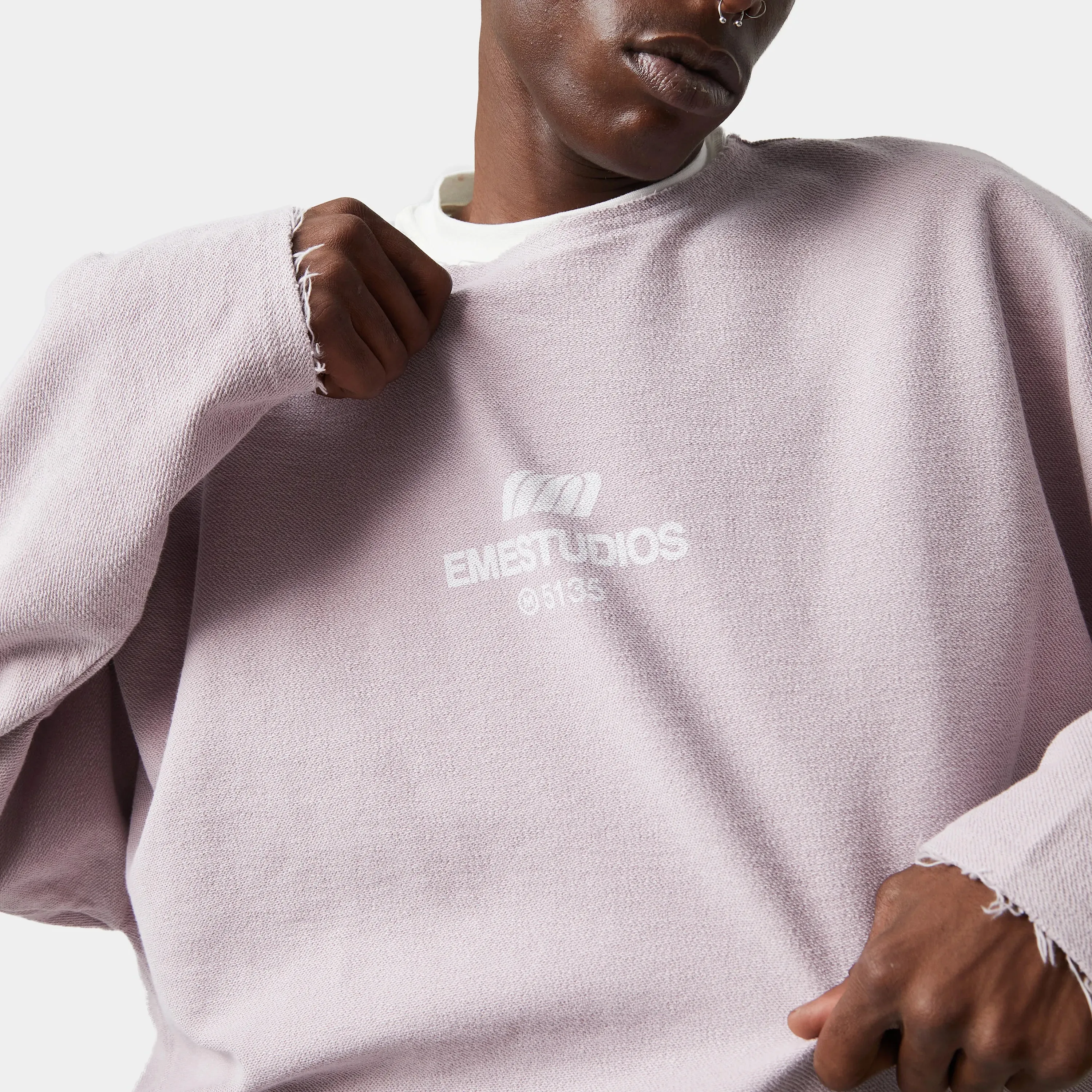 Hectic Calcite Reverse Crewneck