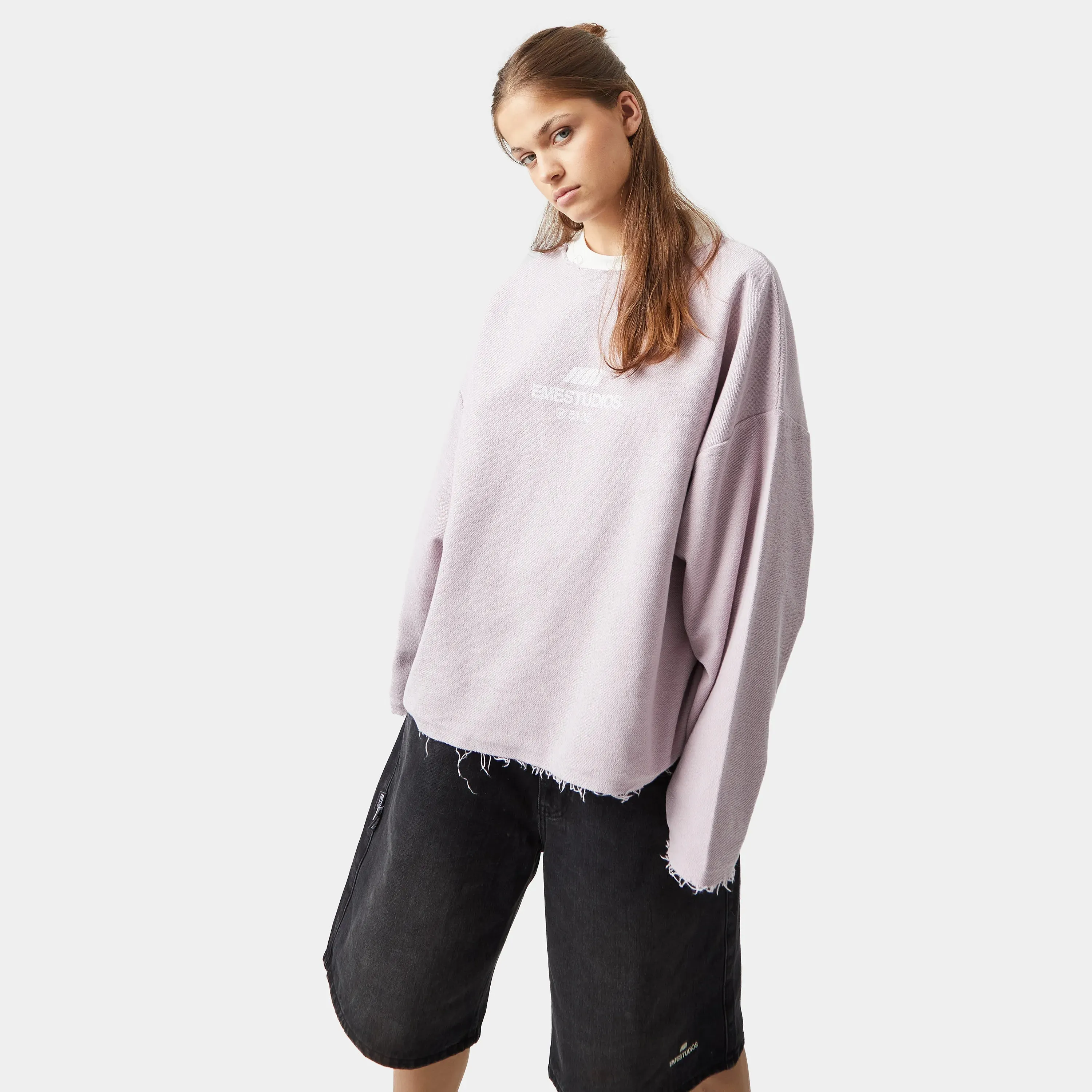 Hectic Calcite Reverse Crewneck