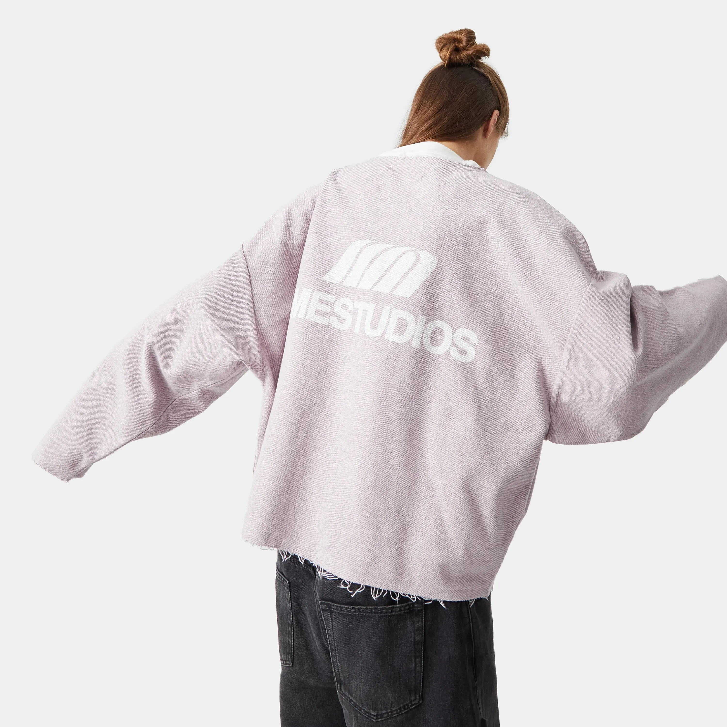 Hectic Calcite Reverse Crewneck