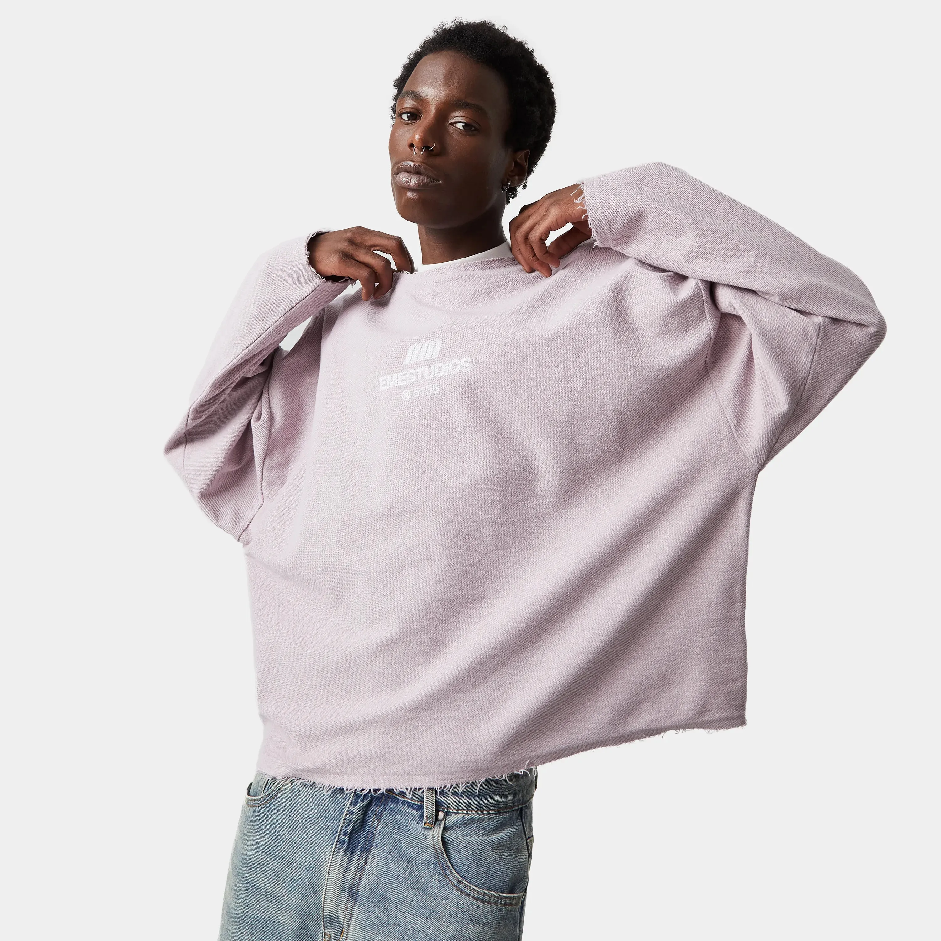 Hectic Calcite Reverse Crewneck