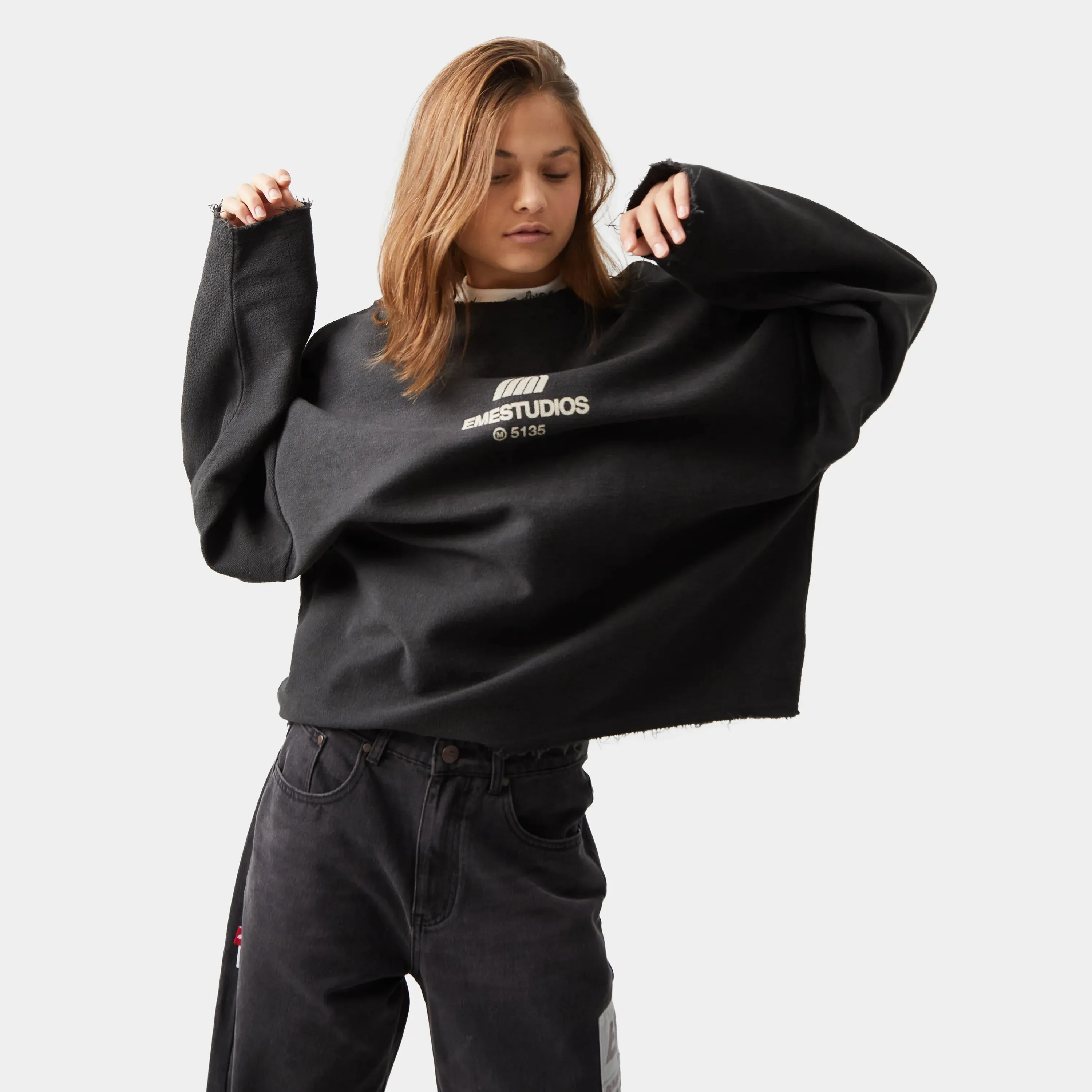 Hectic Calcite Shadow Crewneck
