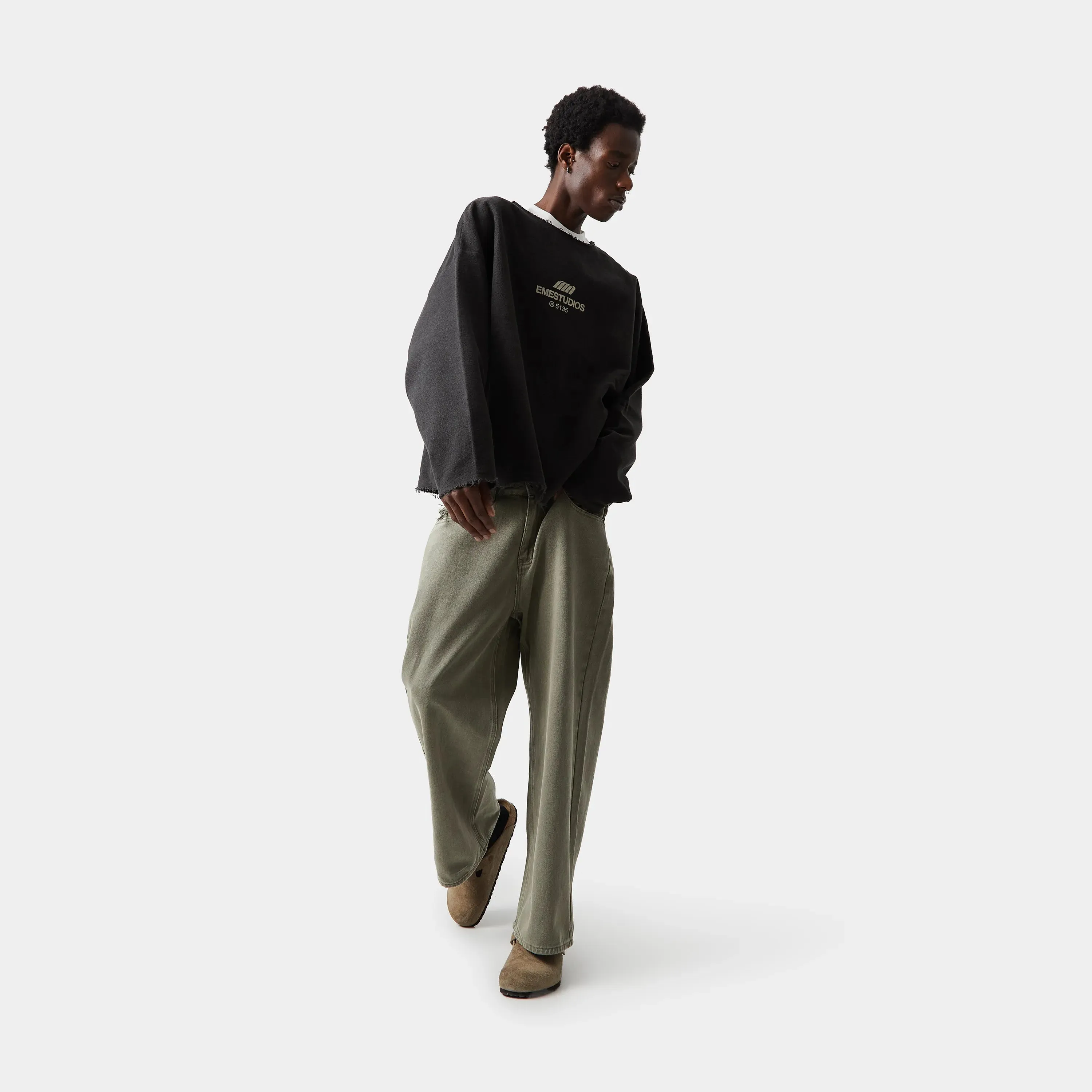 Hectic Calcite Shadow Crewneck