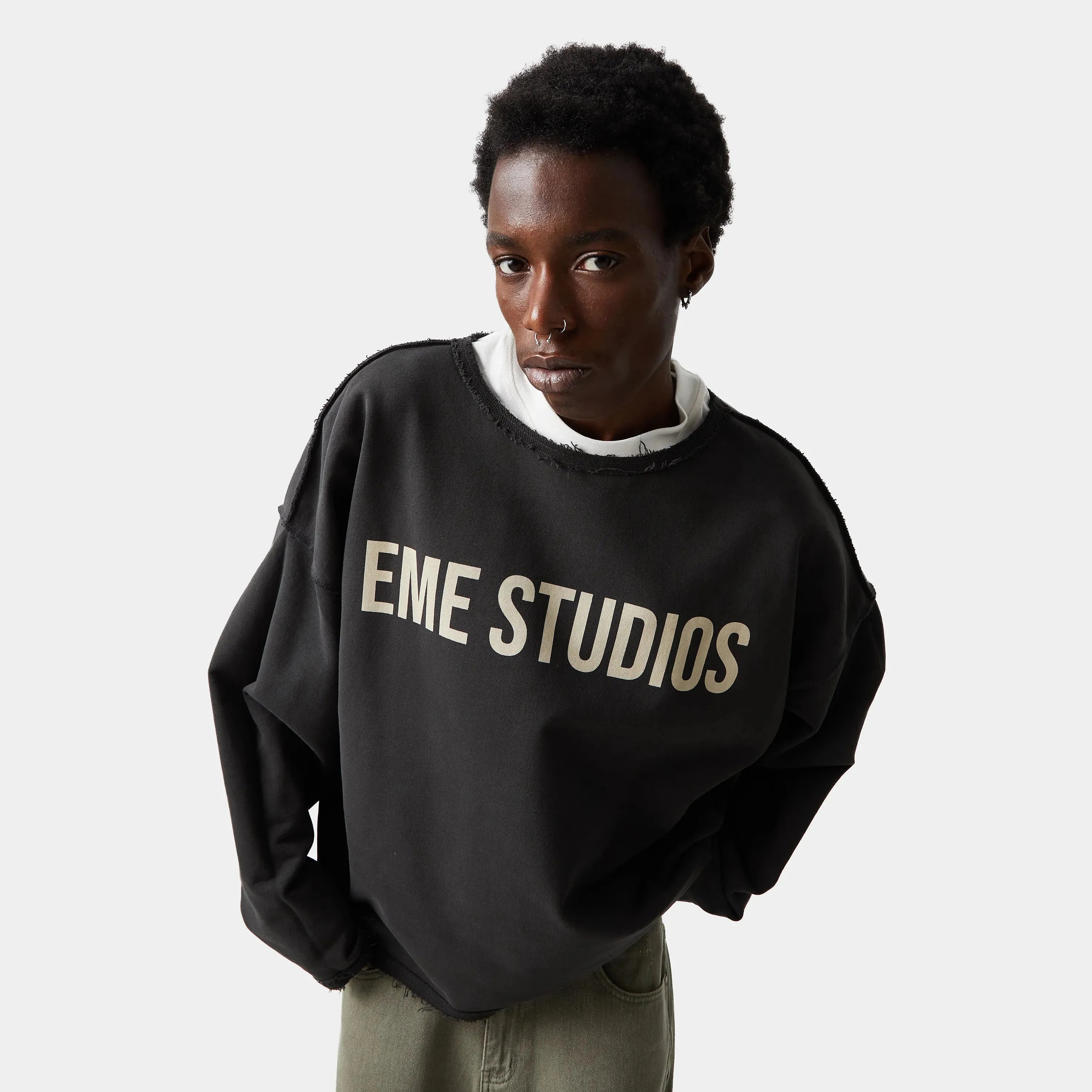 Hectic Calcite Shadow Crewneck
