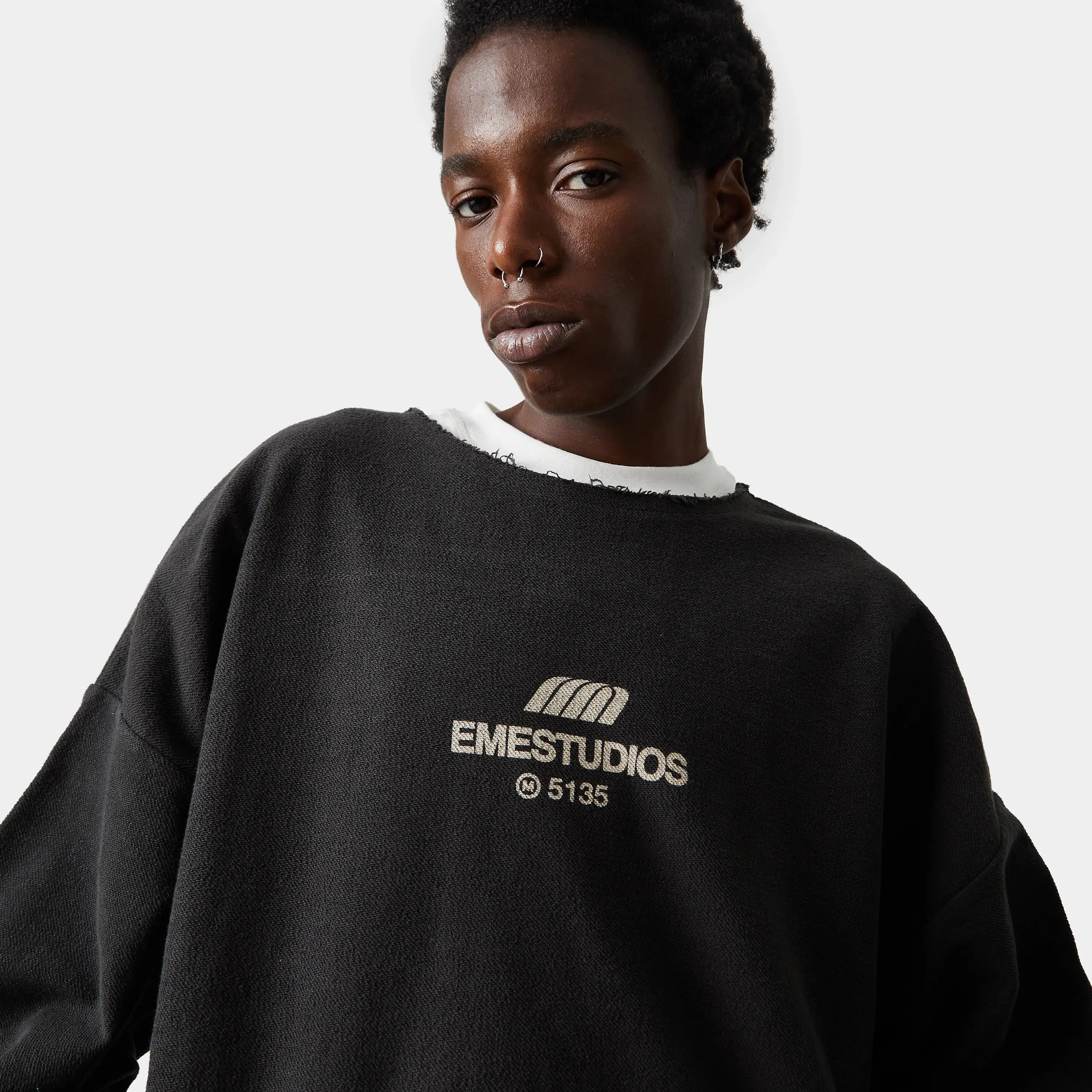 Hectic Calcite Shadow Crewneck