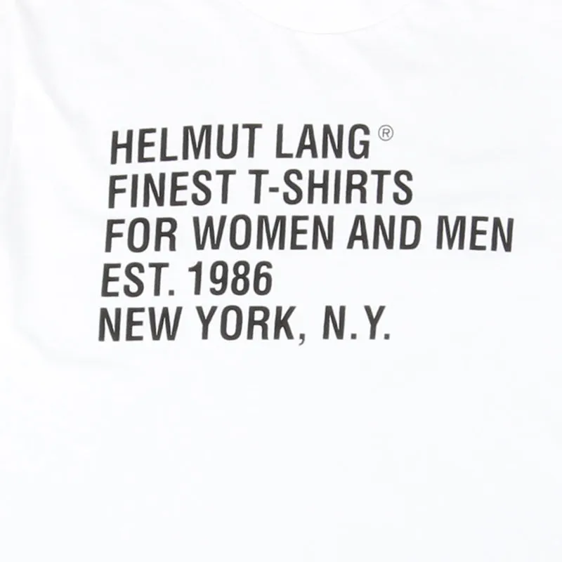 HELMUT LANG FINEST STANDARD T-SHIRT