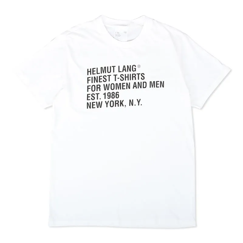 HELMUT LANG FINEST STANDARD T-SHIRT